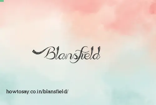 Blansfield