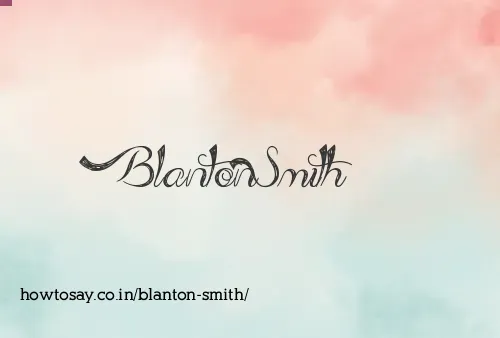 Blanton Smith
