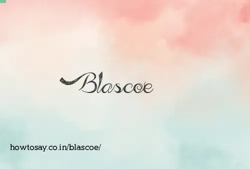 Blascoe