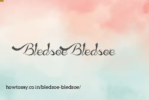 Bledsoe Bledsoe