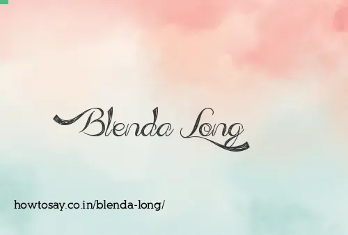 Blenda Long