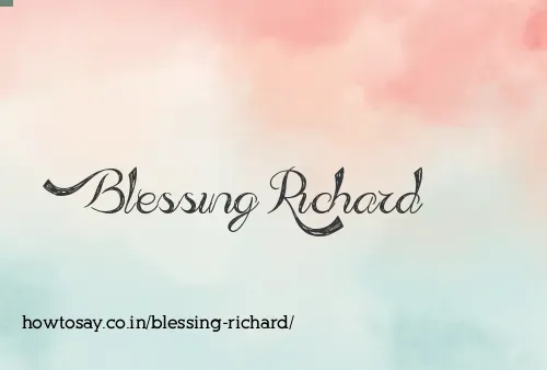Blessing Richard
