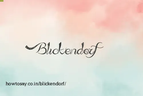 Blickendorf