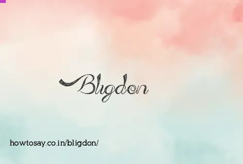 Bligdon