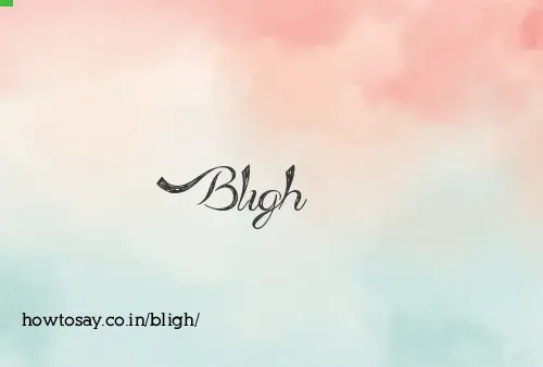 Bligh