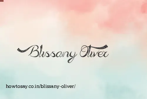 Blissany Oliver