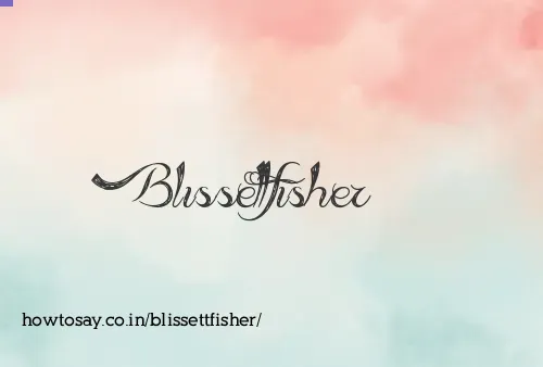 Blissettfisher