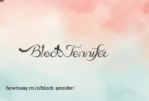 Block Jennifer