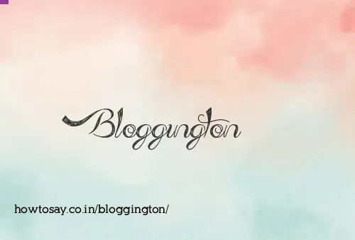 Bloggington