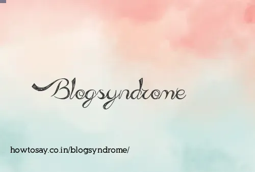 Blogsyndrome