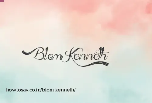 Blom Kenneth