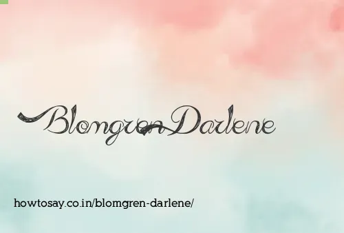 Blomgren Darlene