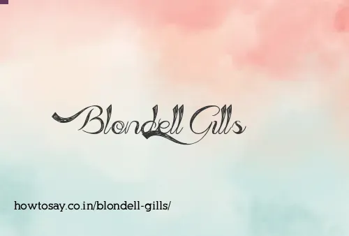 Blondell Gills
