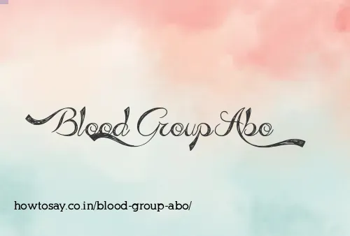 Blood Group Abo