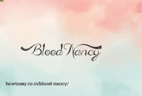 Blood Nancy