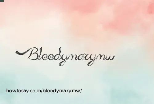 Bloodymarymw