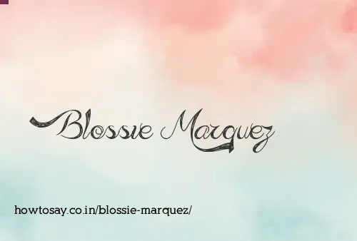 Blossie Marquez