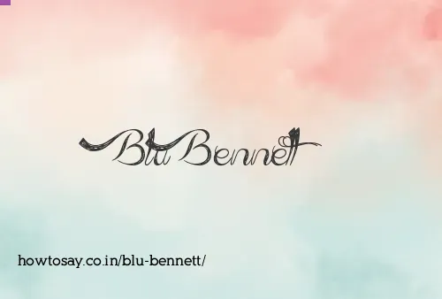 Blu Bennett