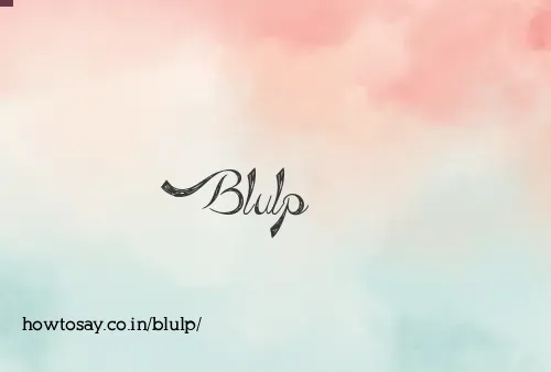 Blulp