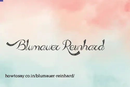 Blumauer Reinhard