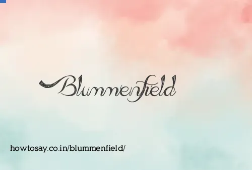 Blummenfield