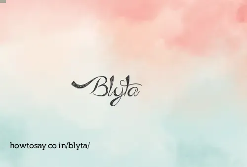 Blyta