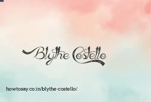 Blythe Costello