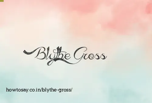 Blythe Gross
