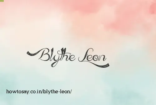 Blythe Leon