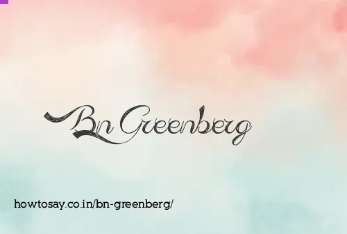 Bn Greenberg