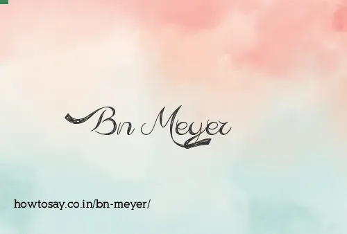 Bn Meyer