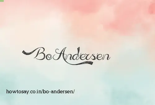 Bo Andersen