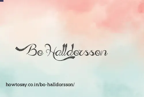 Bo Halldorsson