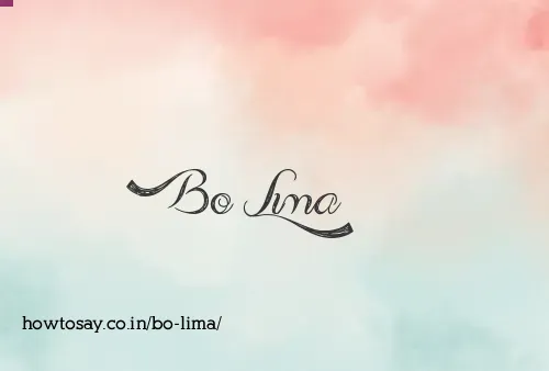 Bo Lima