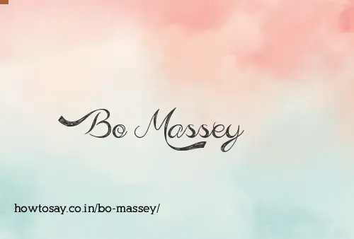 Bo Massey