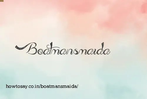 Boatmansmaida