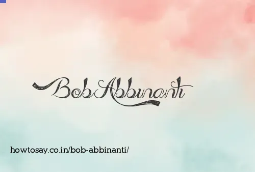 Bob Abbinanti