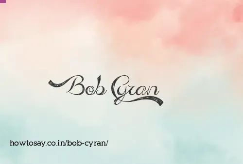 Bob Cyran