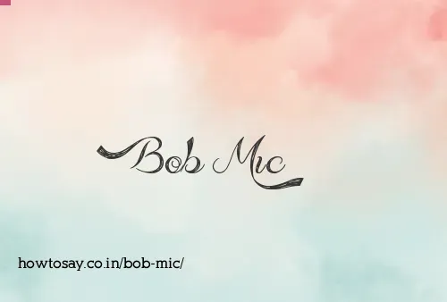 Bob Mic