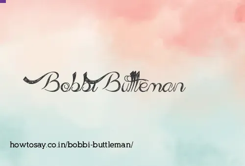Bobbi Buttleman