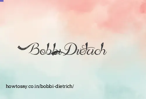 Bobbi Dietrich