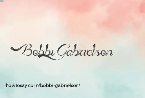Bobbi Gabrielson