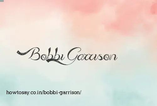 Bobbi Garrison