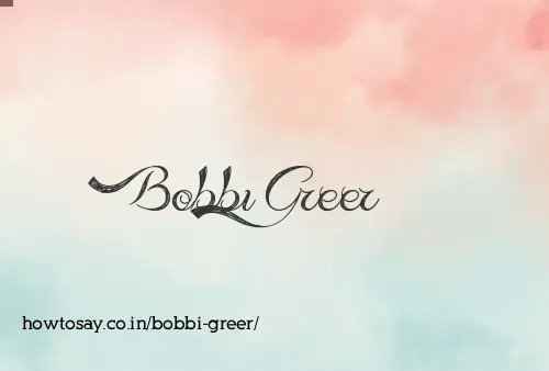 Bobbi Greer