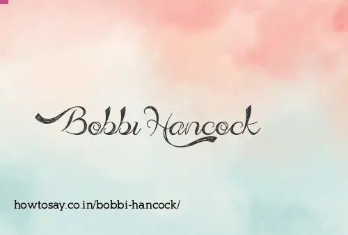 Bobbi Hancock