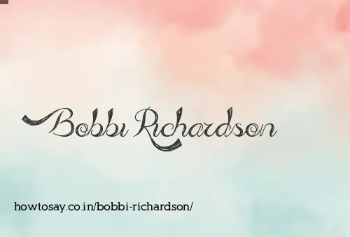 Bobbi Richardson