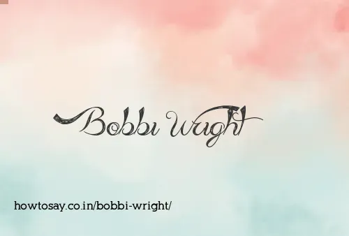 Bobbi Wright