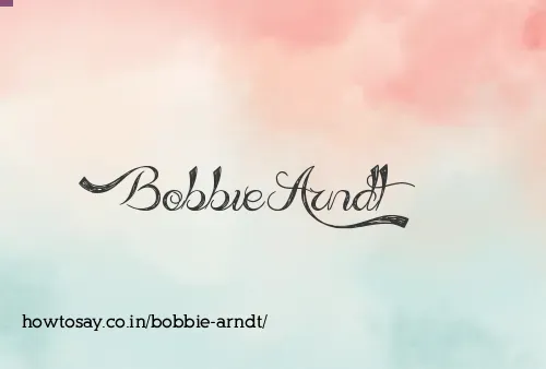 Bobbie Arndt