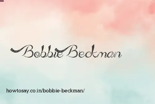 Bobbie Beckman