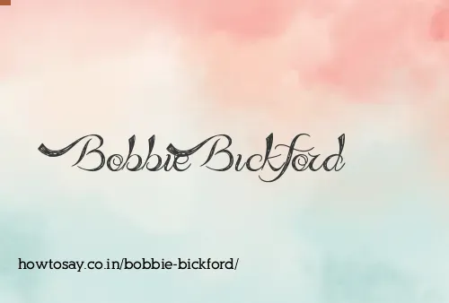 Bobbie Bickford